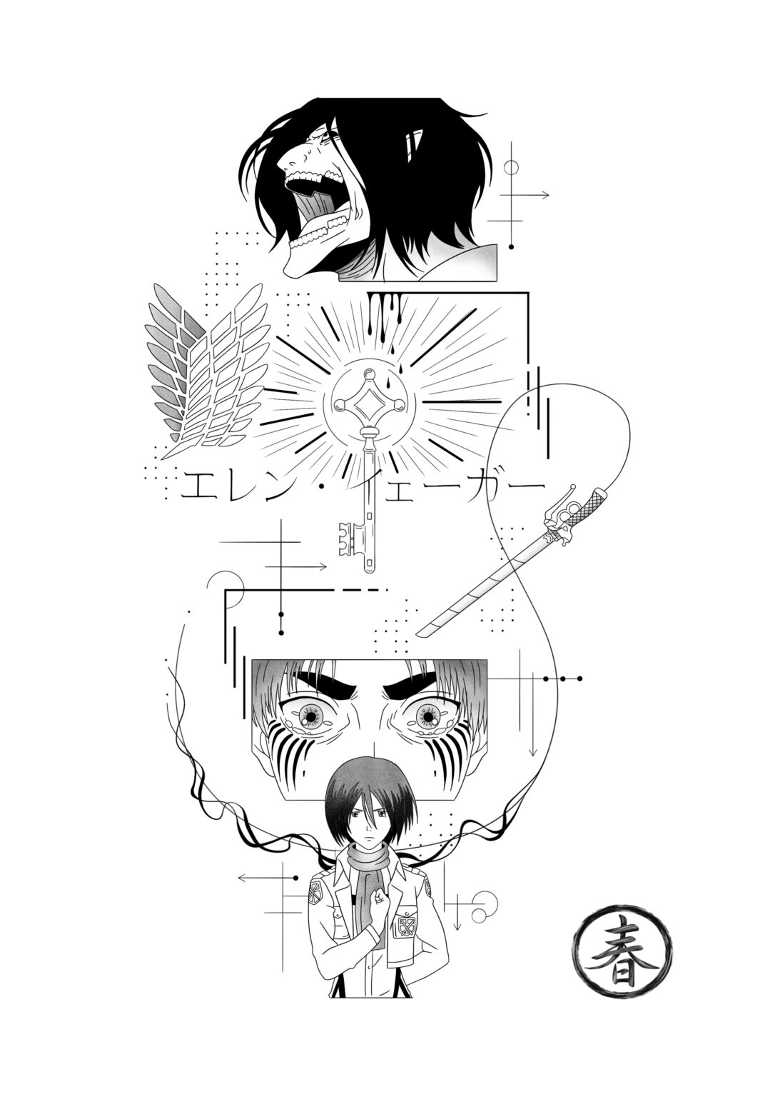 Attack des Titans en Animetry
